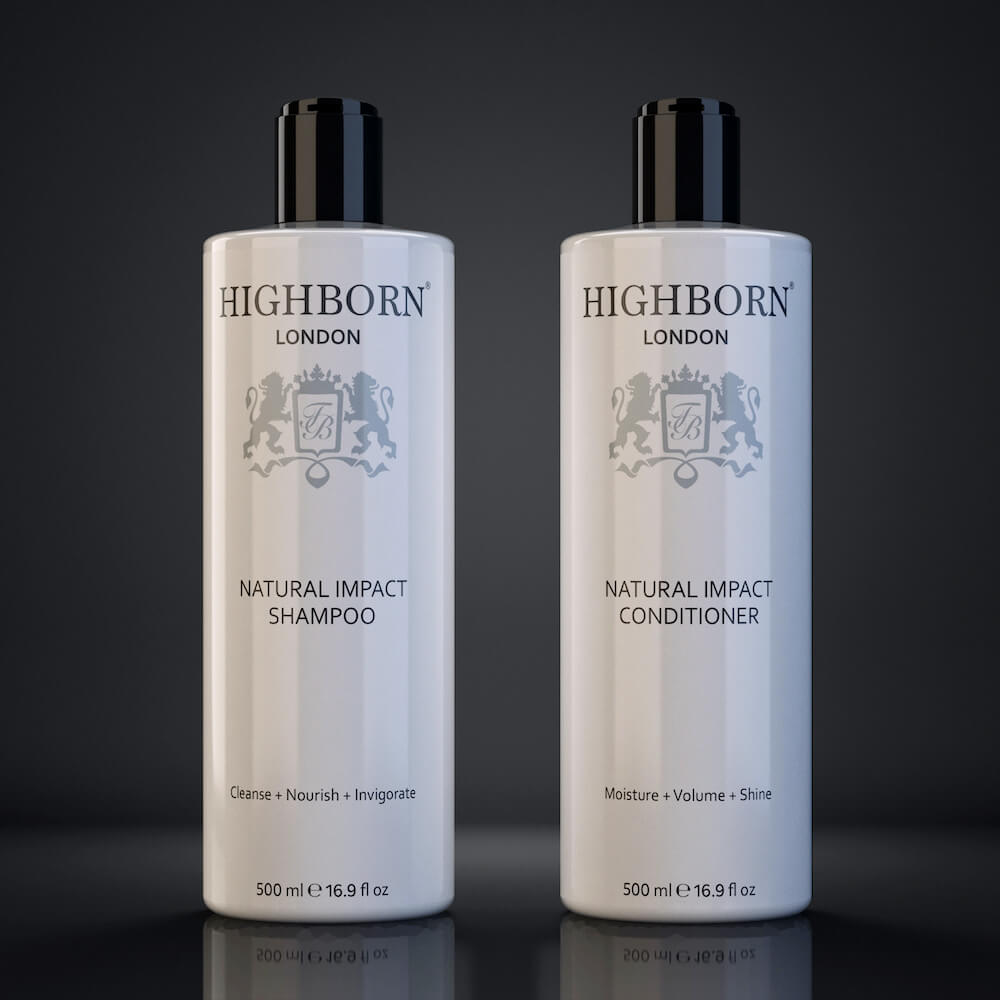 NEW: Natural Impact Shampoo and Conditioner Set (500ml)